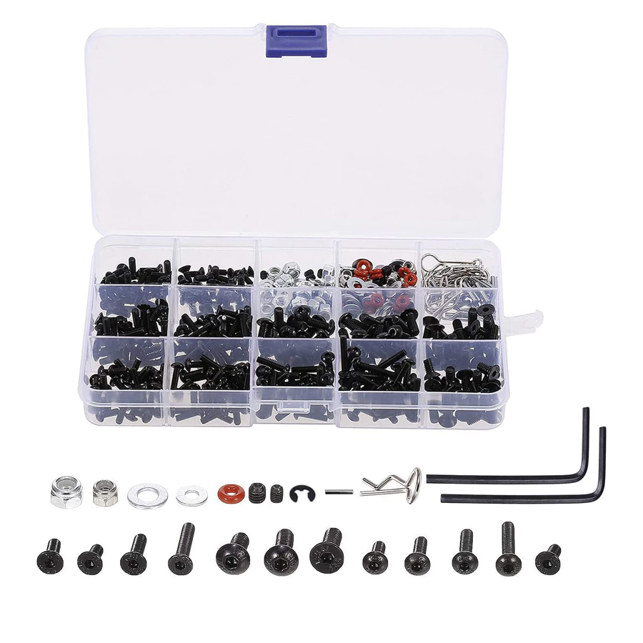 522PCS  Universal RC Screw Kit - Fpv Drone Tool Kit review and price